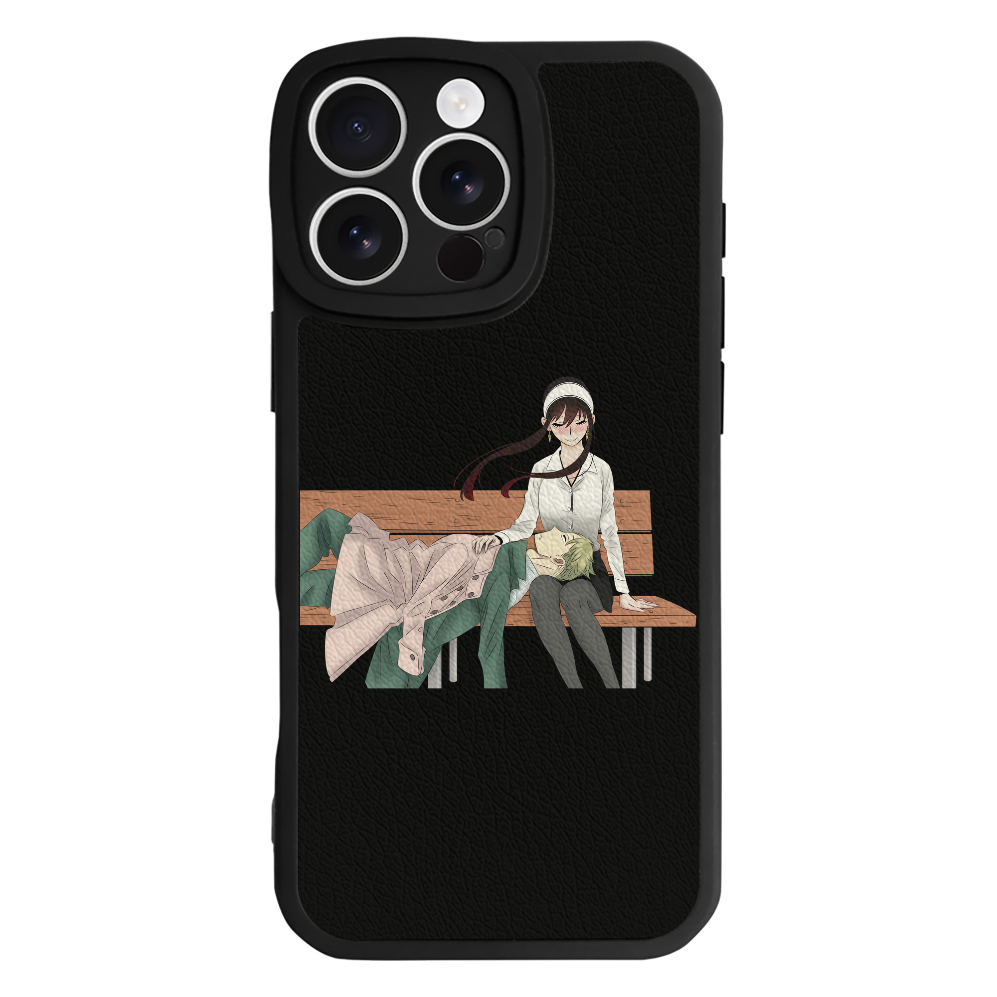 （画像用） SPY×FAMILY间谍家家酒 【iPhone 16シリーズ対応】シリコンスマホケース（レザー調） 材質：シリコン